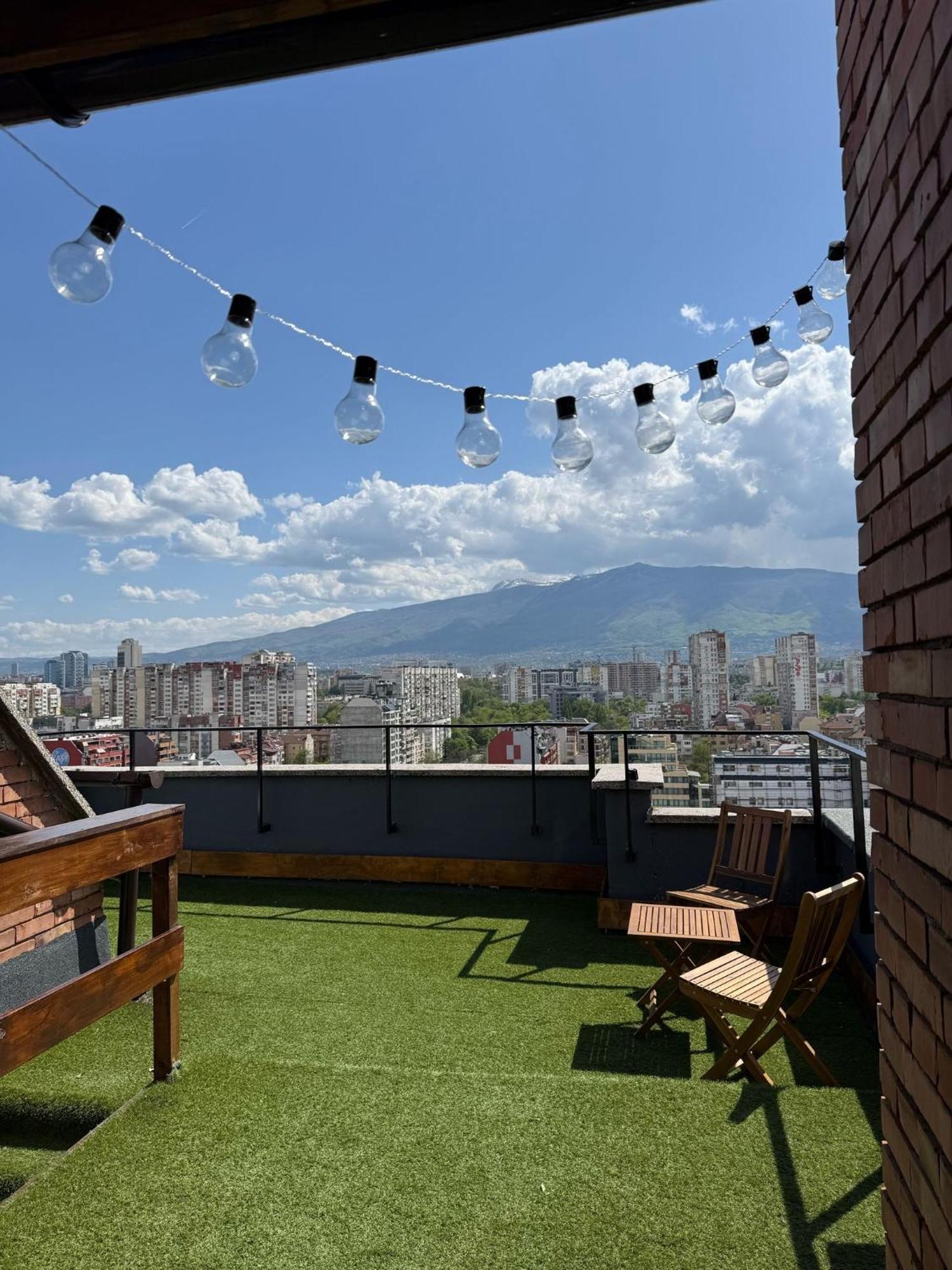 Rooftop City Loft Sofia Eksteriør billede